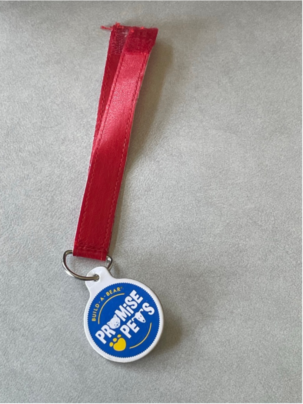 Kids Build-A-Bear Promise Pets Red & Blue One Size Bag Charm